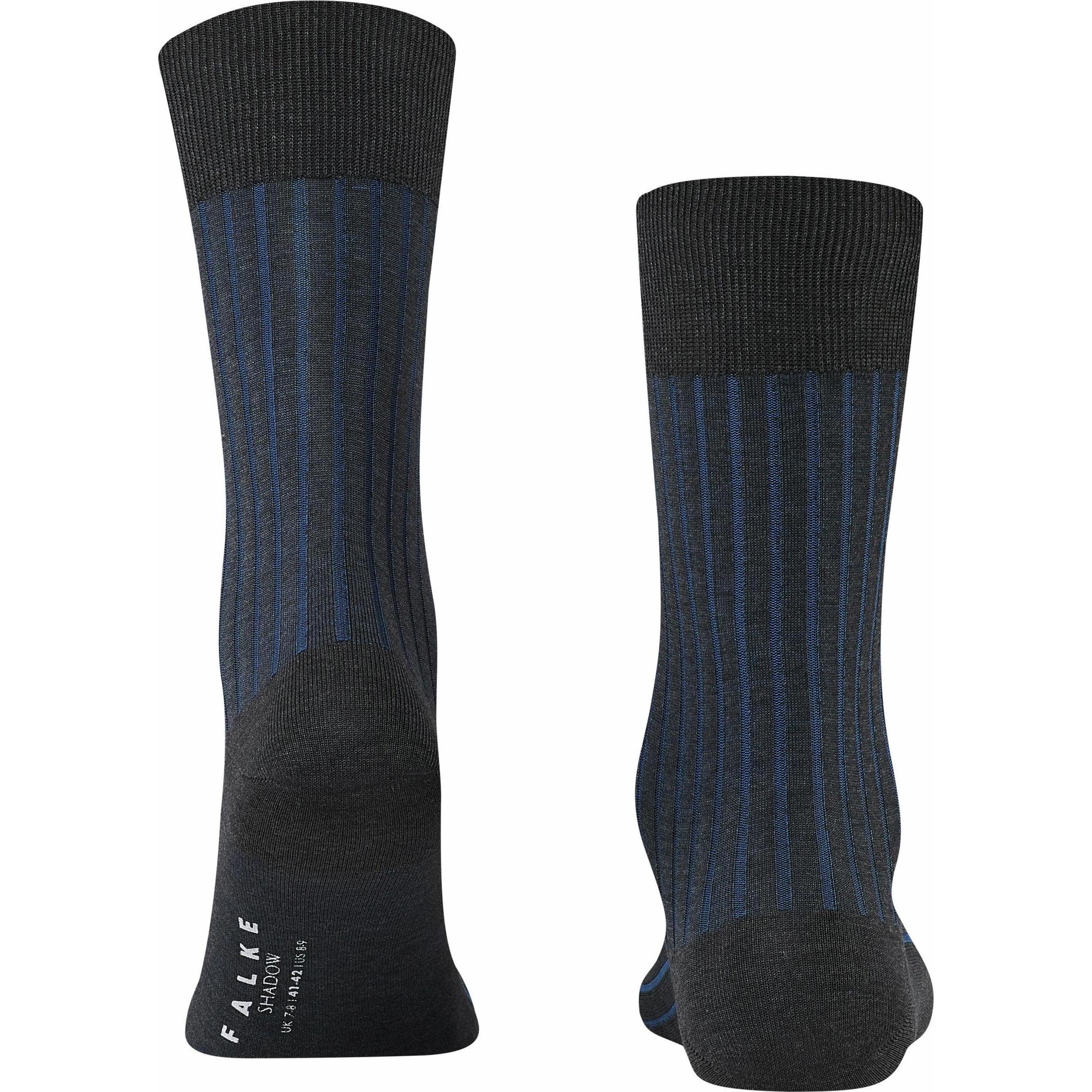 Thumbnail - Falke, Herren, Socken, Shadow SO, Grau, (Einzelpack, 45 - 46)