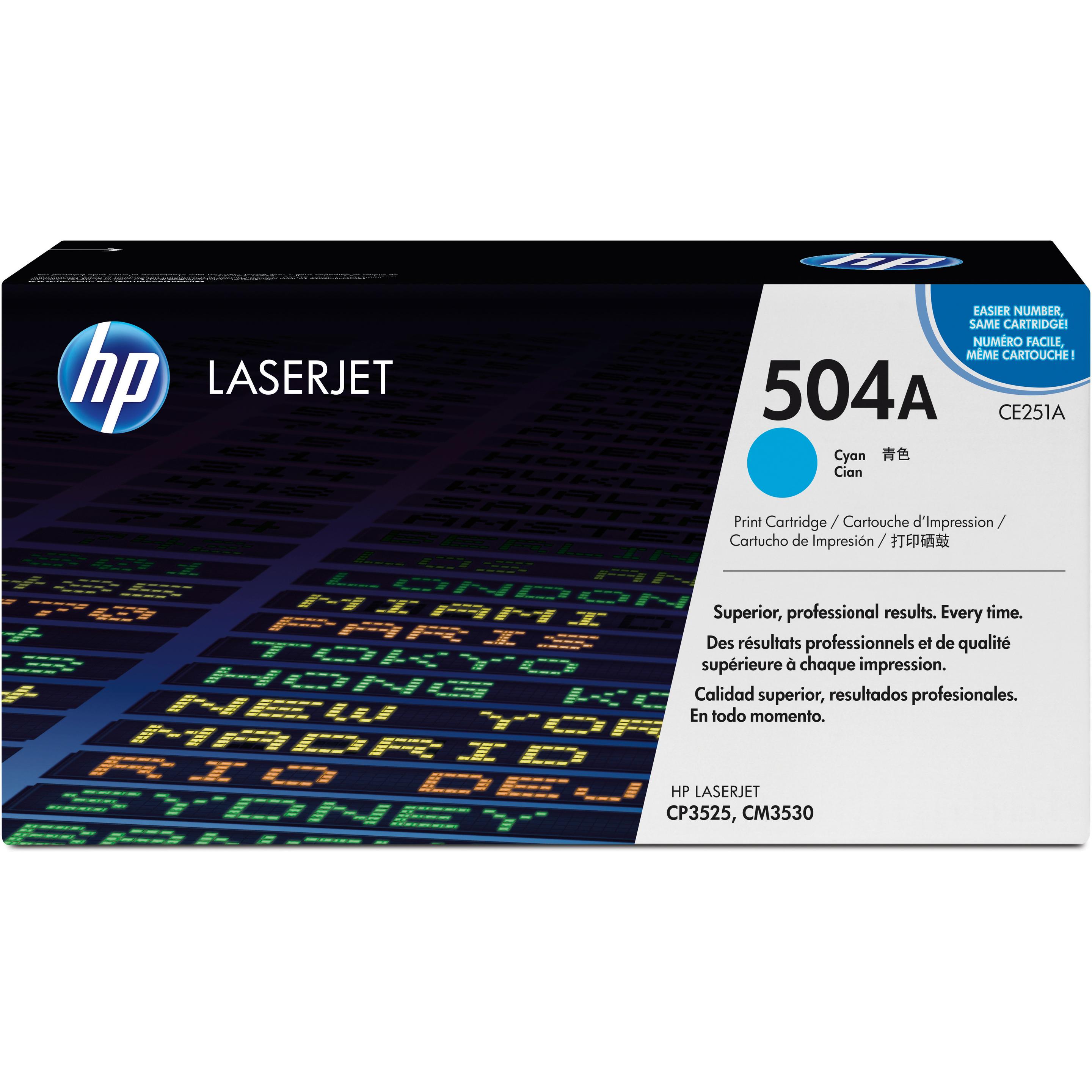 HP, Toner, 504a (C)