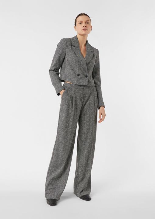 Produktbild Comma Hose Marlenehose mit Herringbone-Muster
