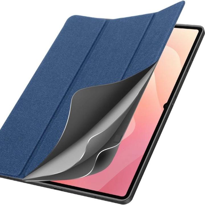 Actual product image Samsung Galaxy Tab S11 Ultra - Ducis Domo Series, stand-up flip case, blue (Samsung Galaxy Tab S11 Ultra)