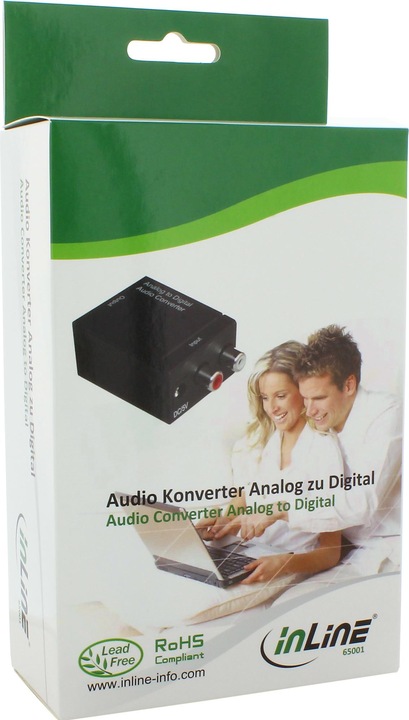 Immagine prodotto InLine Convertitore AD audio (Analogico -> Digitale)