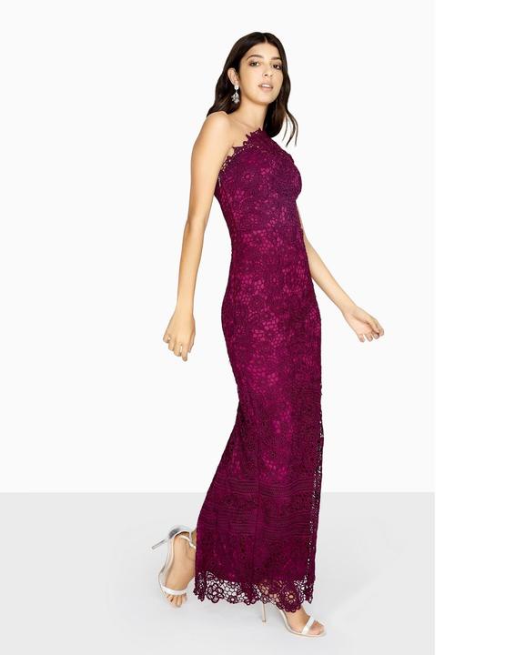 Produktbild Paper Dolls Melbourne EinSchulterSpitzenMaxikleid (36)