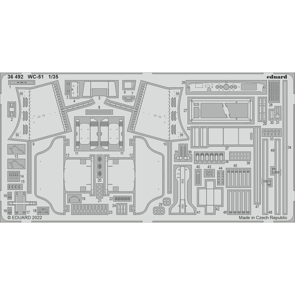 Eduard WC-51 for ZVEZDA
