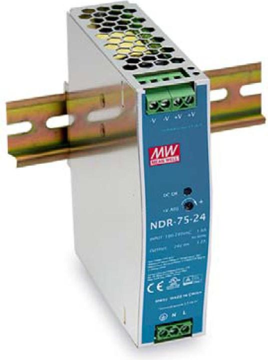 LevelOne ind. Netzteil POW-2432 24VDC 75W DIN-Schiene si