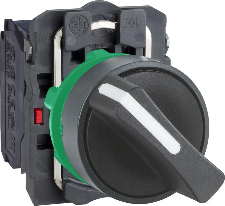 Produktbild Schneider Electric Selector switch 2P Blck Stay Put 1NO/1NC