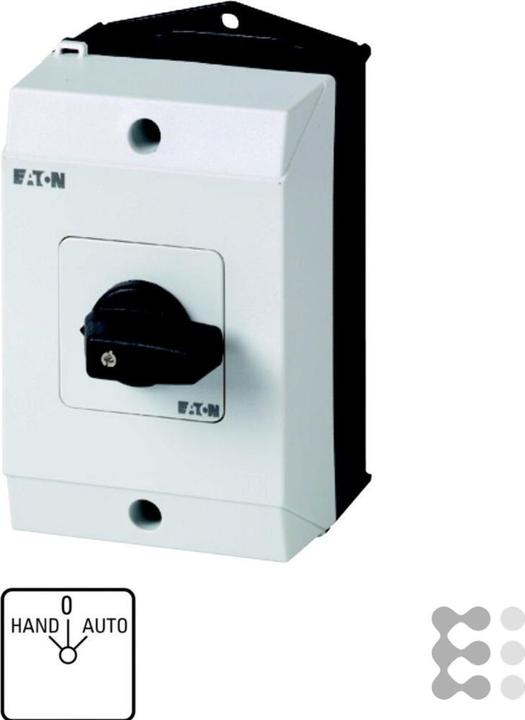 Eaton T0-1-15431/I1 Change-over switch 207070 Kont2 20A HAND-0-AUTO 45° rast. Structure