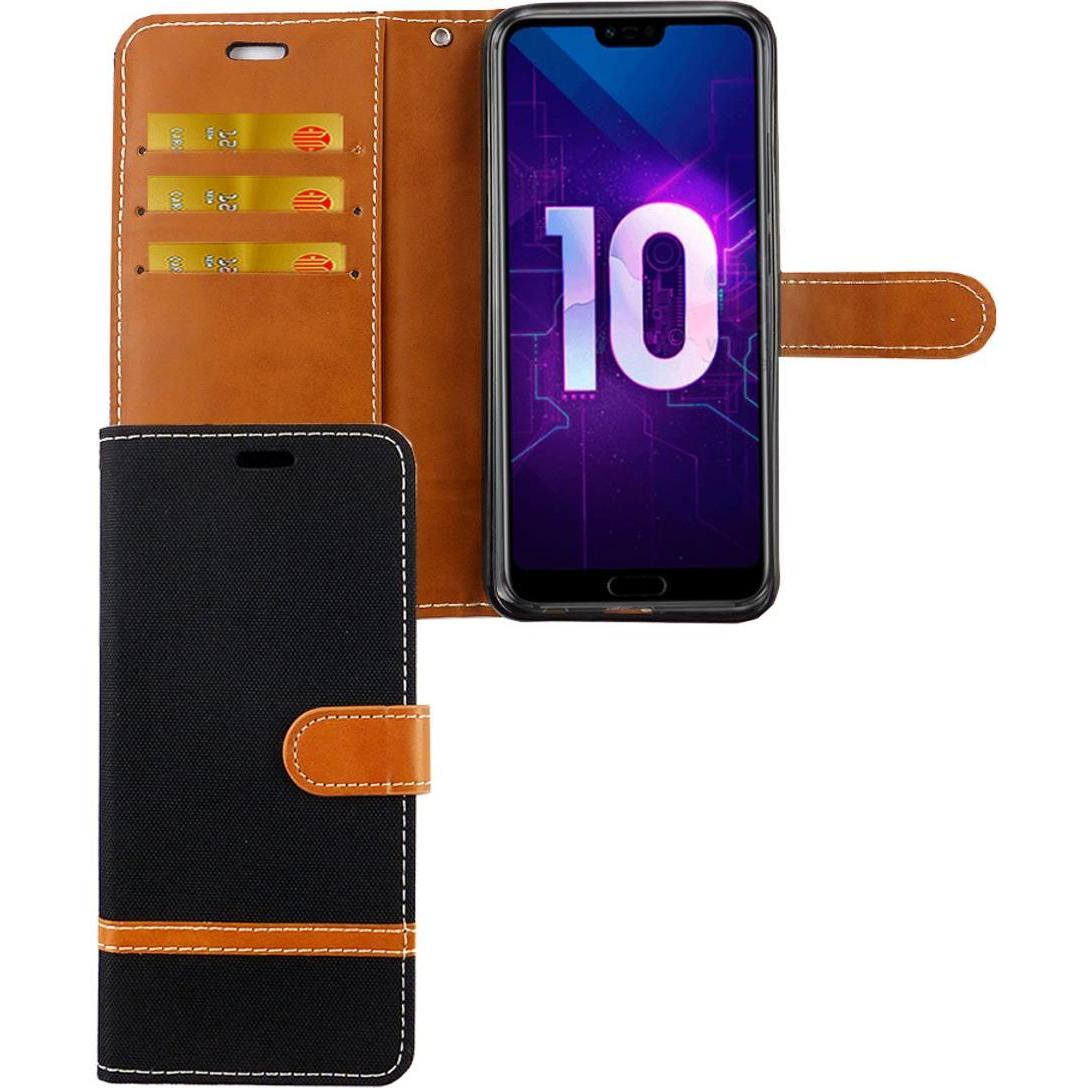 Thumbnail - König Design Hülle Handy Schutz für Huawei Honor 10 Case Cover Tasche Wallet Etui Handyhülle (Honor 10), Smartphone Hüll...