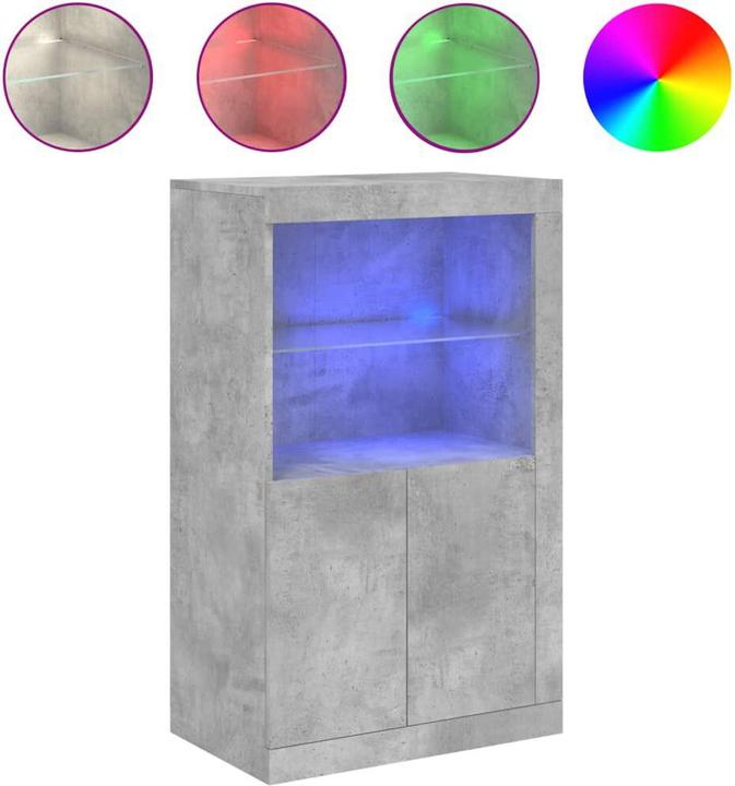 Image du produit vidaXL Beistellschrank (60.50 x 37 x 100 cm)