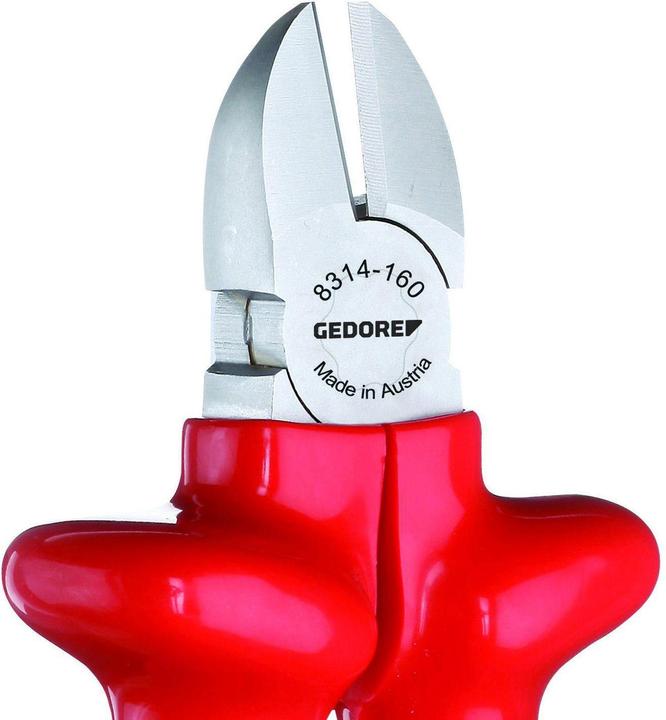Produktbild Gedore VDE 8314-160 VDE-Seitenschneider mit Tauchisolierung 160 mm (160 mm)