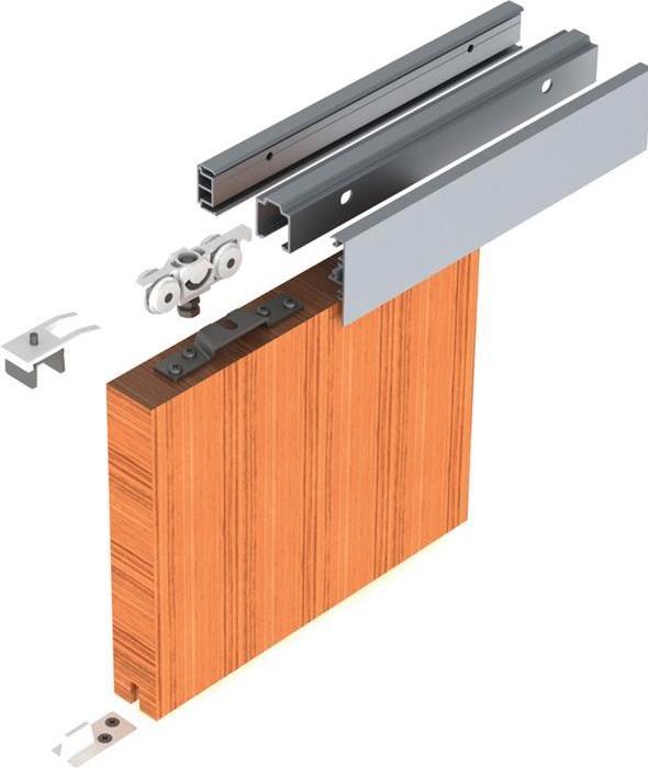 Actual product image Woelm Sliding system 73 Comfort 2100mm EV1 elox.HLT from 20mm Complet.860-1050mm Wm.HELM