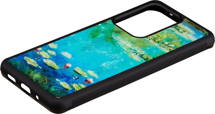 Productafbeelding Ikins hoesje voor Samsung Galaxy S20 Ultra waterlelies zwart (Samsung Galaxy S20 Ultra)