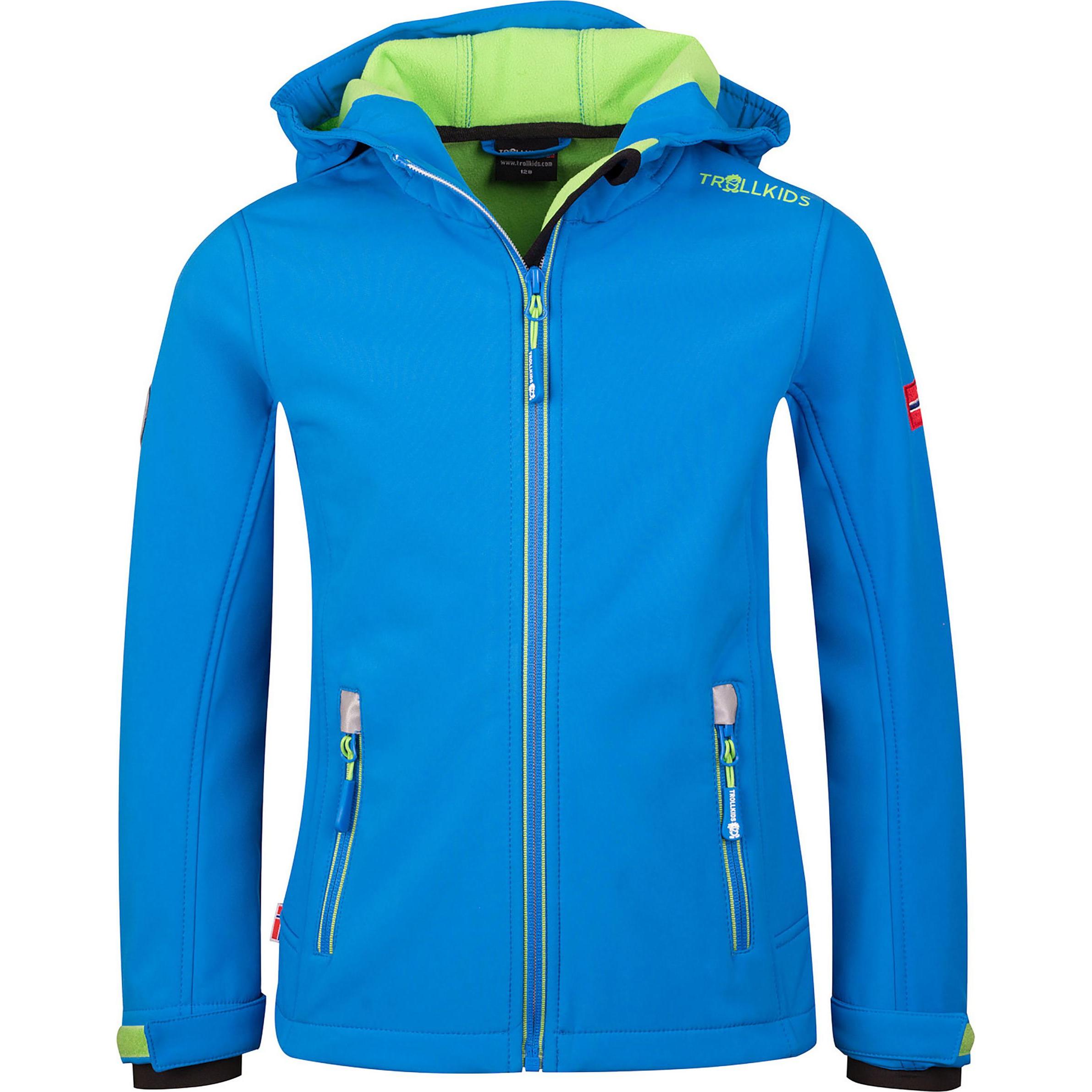 Trollkids, Jungen, Jacke, Trollfjord (128), Blau, 128