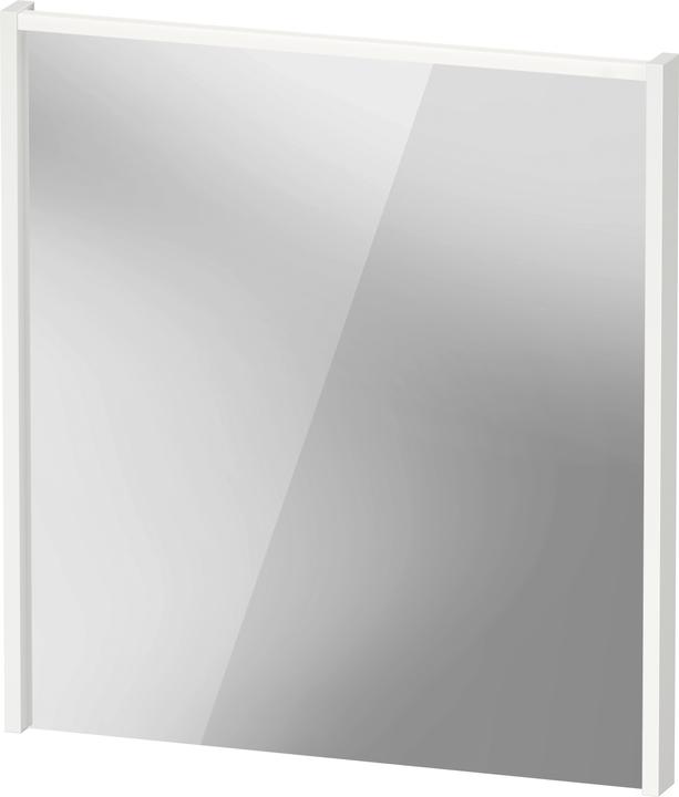 Actual product image Duravit D-Code mirror, LED light field top, 650x700mm, external light switch required, 5 W