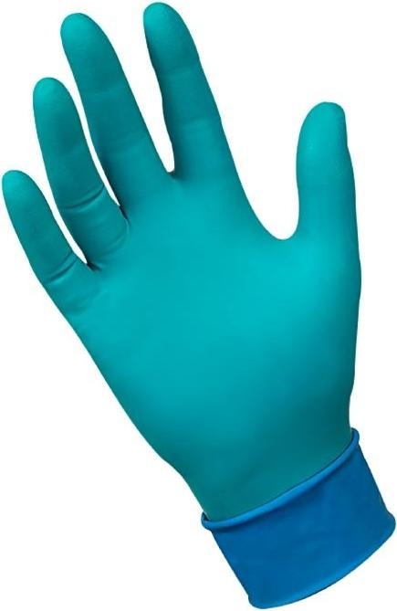 Produktbild Ansell Einweghandschuhe Microflex 93-260 Größe 9,5-10 grün/blau Neopren/Nitril EN 388, EN 374 (9.5, 10)