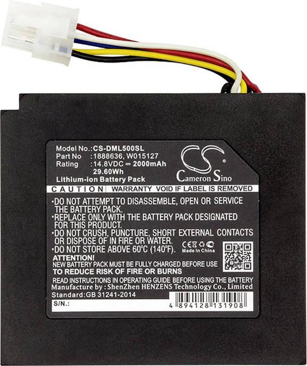 Beltrona Printer battery 14.8 V 2000 mAh replaces original battery 1888636, 634169A, W015127 BELDML500SL (1 pcs., 2000 mAh)