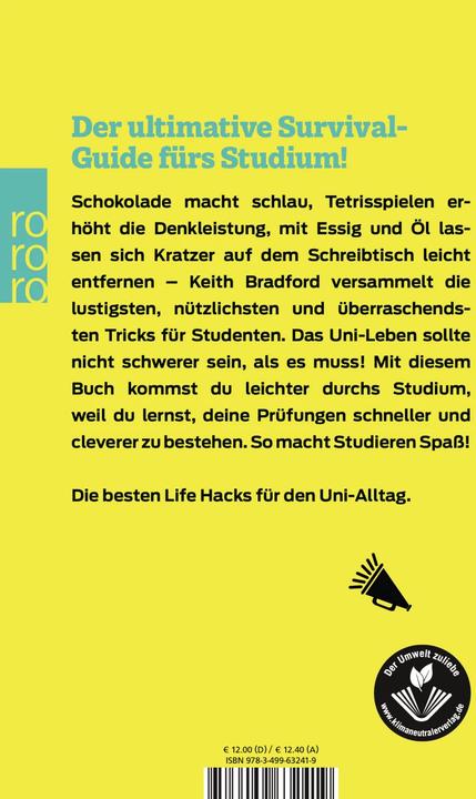 Produktbild Uni-Hacks (Deutsch, Keith Bradford, 2018)