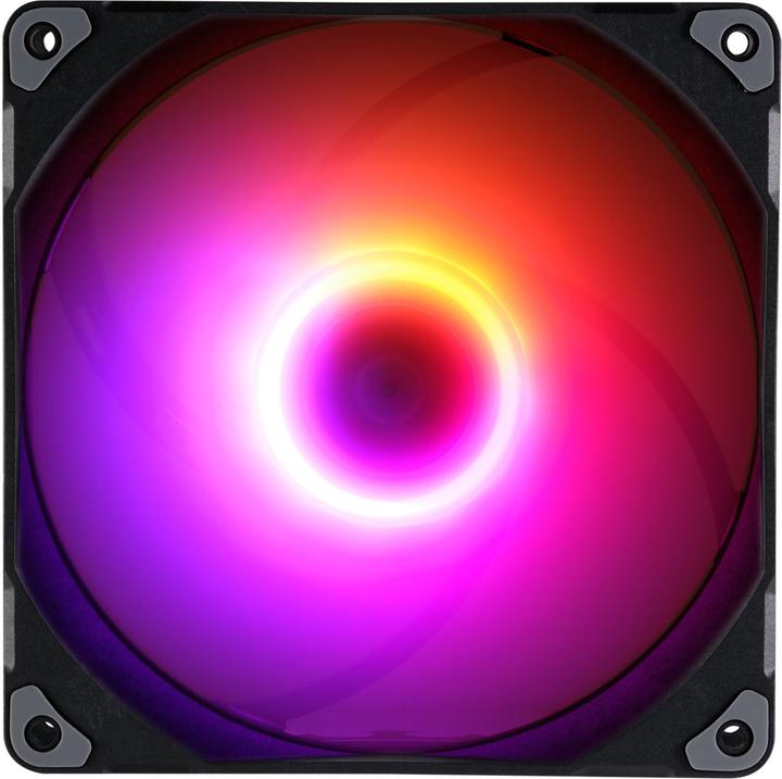 Actual product image Phanteks M25 PWM D-RGB fan, 3-pack - 140mm, black (140 mm, 3x)