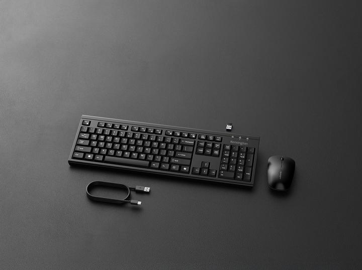 Actual product image Kensington Kabelloses Media Desktop Set KM270 EQ Wiederaufladbar (DE, Wireless)