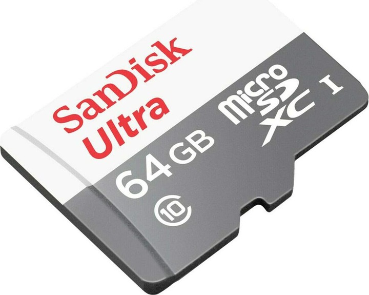 Actual product image SanDisk Ultra (64 GB, microSDXC, U1, UHS-I)