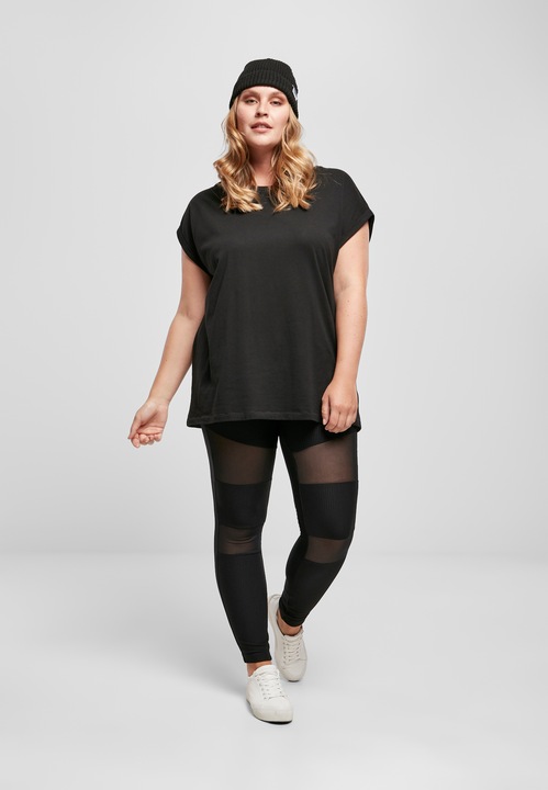 Actual product image Urban Classics Ladies Tech Mesh Rib Leggings (L)