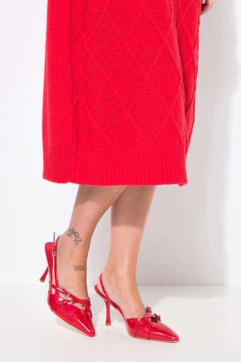 Produktbild Miamoda Strickkleid, Rhombenstruktur, Zierperlen, Langarm (42, 44)