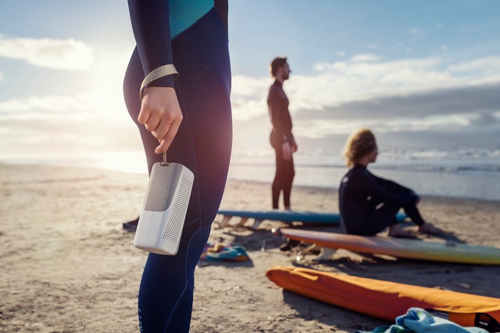 Actual product image Philips Bluetooth Speaker TAS4807W White (12 h, Rechargeable battery operated)