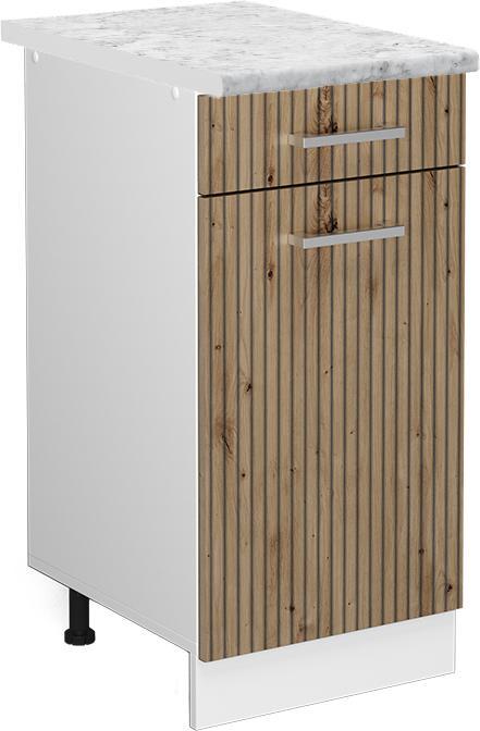 Artisan Eiche, Marble-Weiss, Weiss