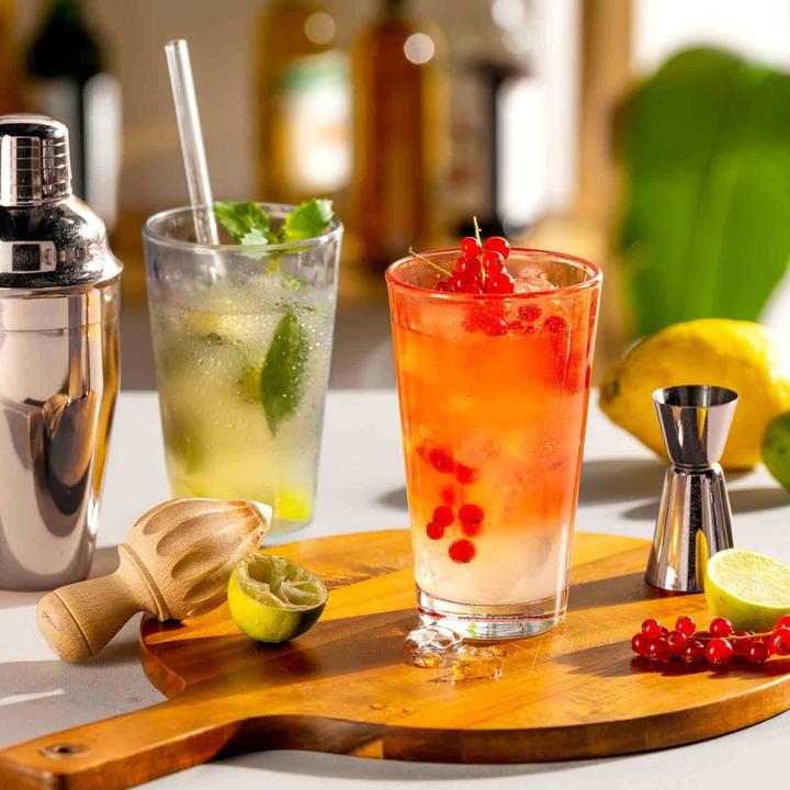 Actual product image Leonardo Drinking cup LD Optic XL 540 ml, 4 pieces, assorted (0.54 l, 4 x)