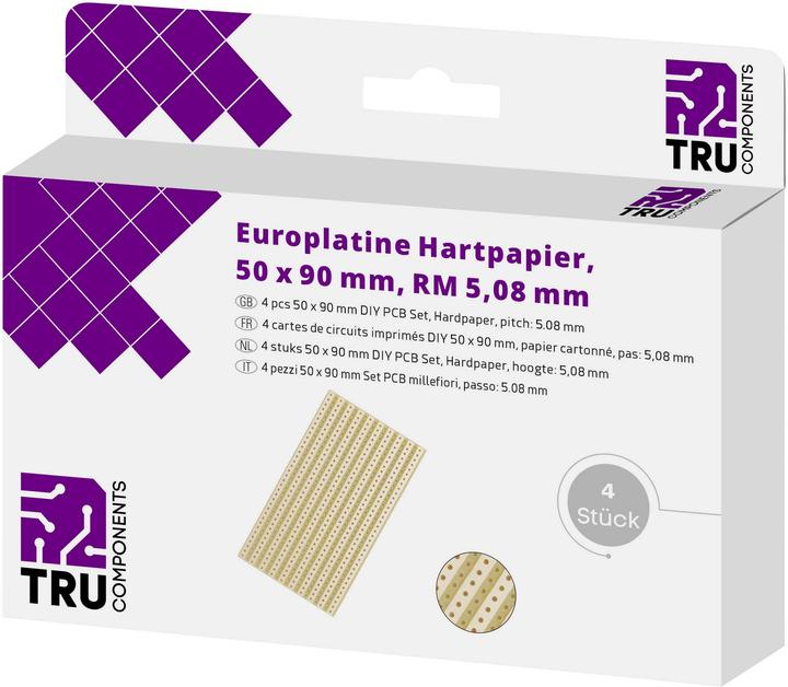Produktbild Tru Components Lötstreifenraster-Platine (Platine)