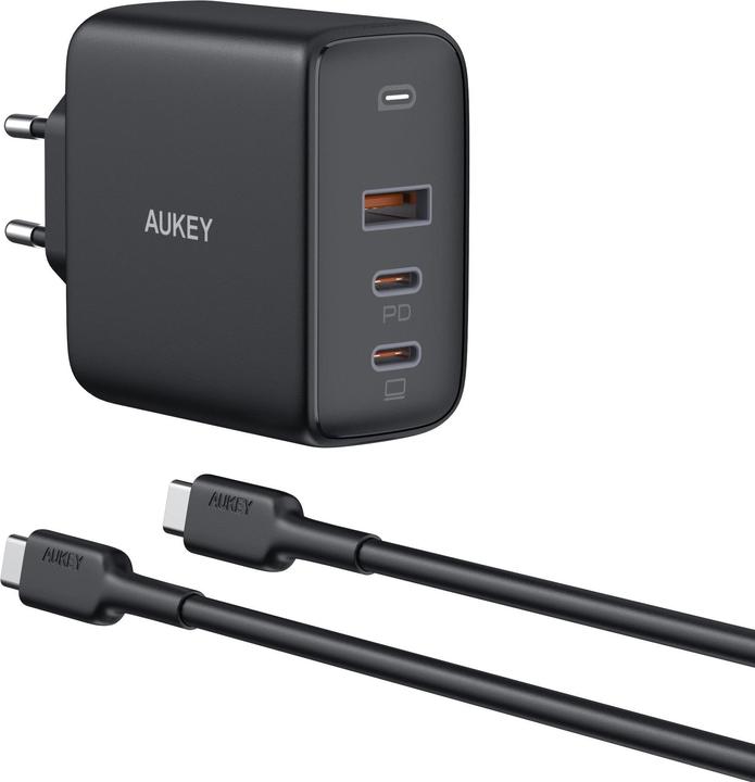 Aukey Omnia PA-B6S + USB C Kabel (90 W)