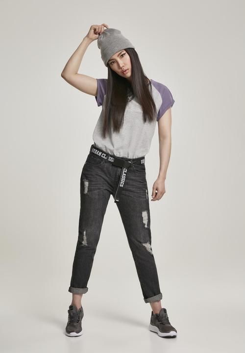 Immagine prodotto Urban Classics Tee Raglan a contrasto da donna (M)