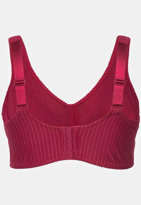 Actual product image Ulla Popken Kelly Pinstripe Support Bra (Single pack, 100 E)
