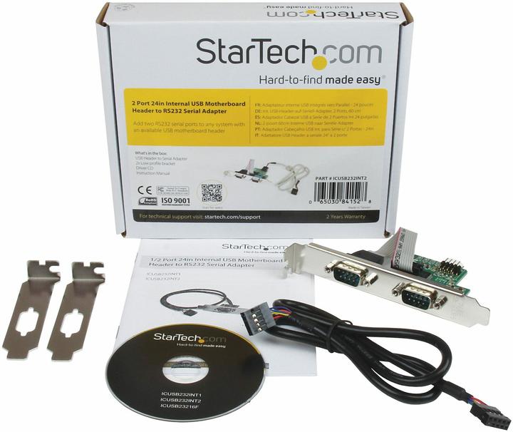 Image du produit StarTech USB Header To Serial Adapter (0.07 m)