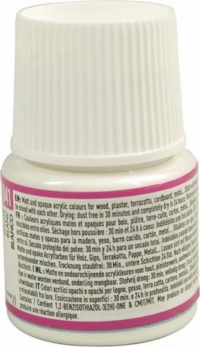 Produktbild Pebeo Deco Matte Acrylfarben (Weiss, 45 ml)