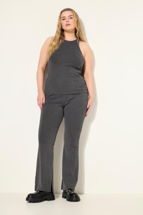 Image du produit Studio Untold Pantalon à pattes d'éléphant en jersey côtelé, look vintage (54, 56)
