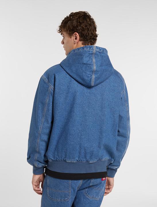 Actual product image Dickies Lined Denim Hooded Bomber (S)