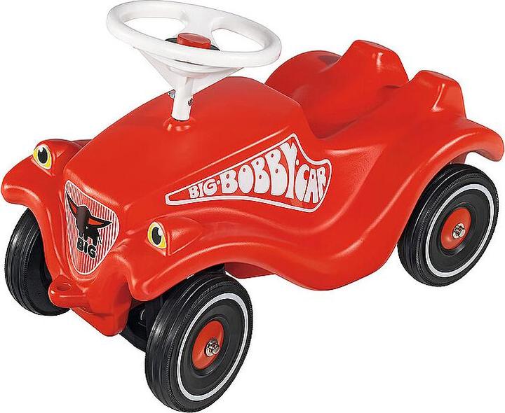 Actual product image BIG Bobby-Car with whisper tyres and red shoe protectors