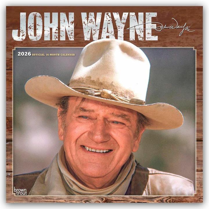 Produktbild John Wayne 2026 - 16-Monatskalender