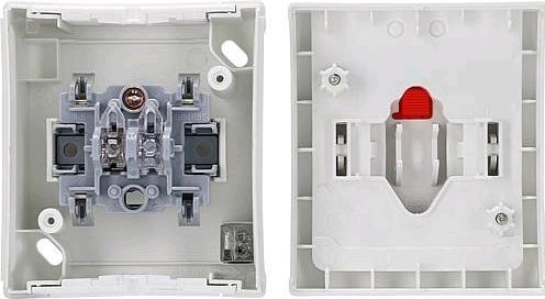 Produktbild EGB 90591128DE Pacific FR KontrollAusschalter 2polig bel weiss
