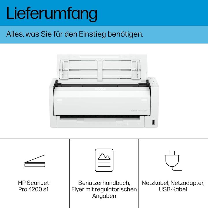 Image du produit HP ScanJet Pro 4200 s1 Scanner (USB)