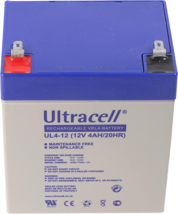 Produktbild Ultracell Akku UL4-12 AGM Blei Gel (12 V, 4 Ah)