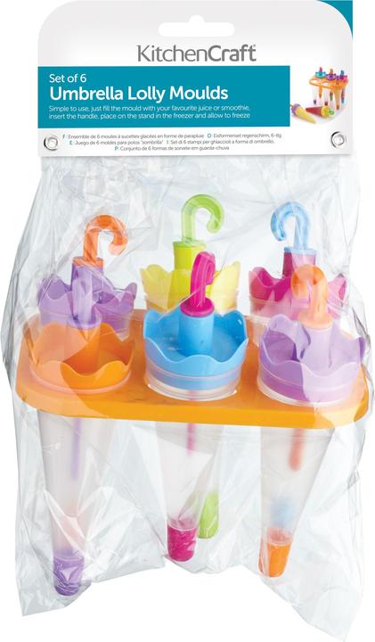 Actual product image Let's Make Schirm-Eislolliformen