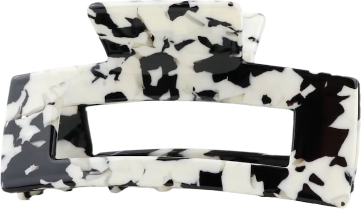 Actual product image Sasstie Haarklammer Crush Black Marble