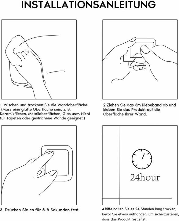 Actual product image Practics Garderobenhaken (2er pack)