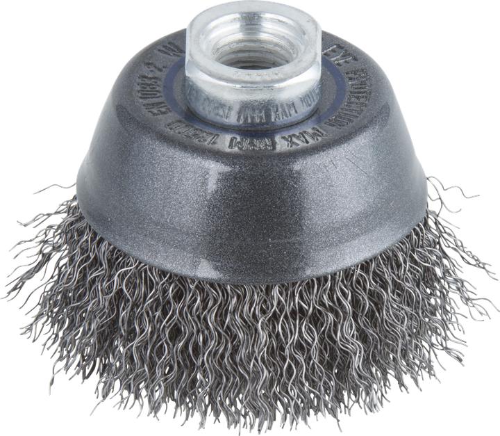 Actual product image wolfcraft wolfcraft 1 steel wire cup brush WS M14 ø70mm