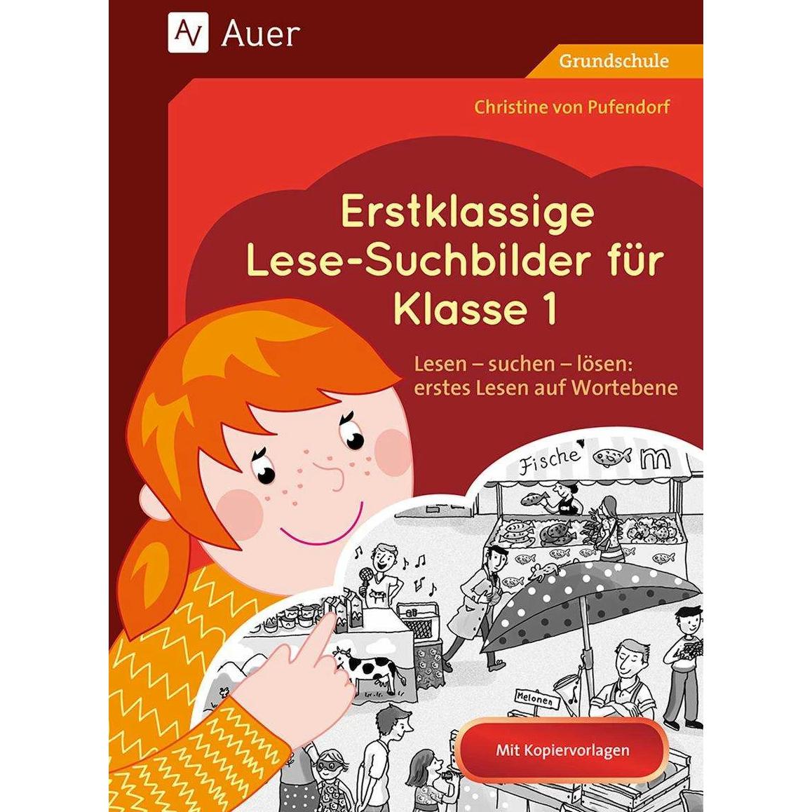 Erstklassige Lese-Suchbilder für Klasse 1, Schulbücher von Christine von Pufendorf