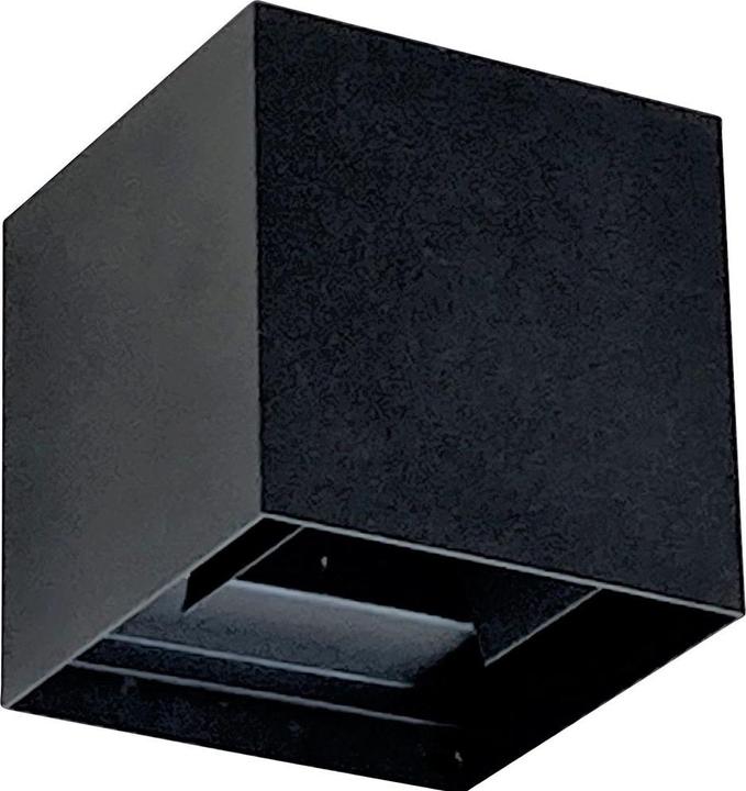Actual product image Z-Licht Wall lamp cube LED 10W black (1000 lm)