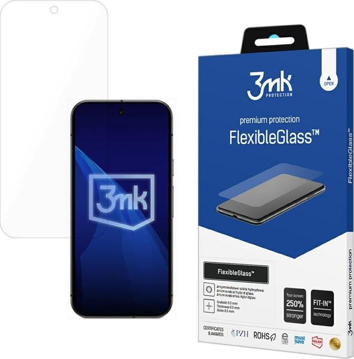 Produktbild 3MK FlexibleGlass Hybridglas für Google Pixel 10 / 10 Pro (Google Pixel 10, Google Pixel 10 Pro)