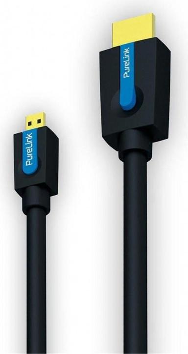 Produktbild Purelink micro HDMI (Typ D) — HDMI (Typ A) (2 m, HDMI)