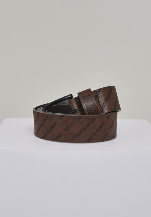 Urban Classics Allover Logo Belt (L, XL)